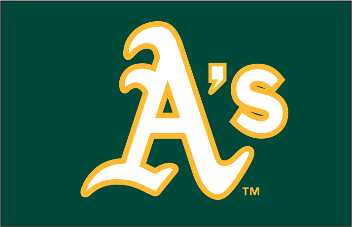 Oakland Athletics 2007-2009 Batting Practice Logo fabric transfer